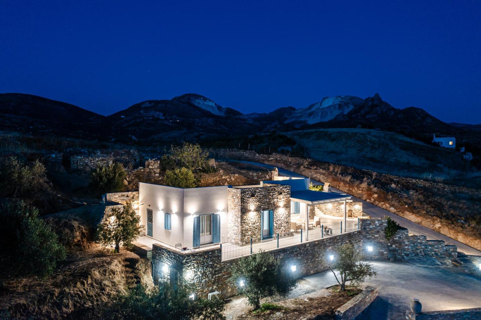 Pantiki Luxury Suite Naxos Mélanes Habitación foto